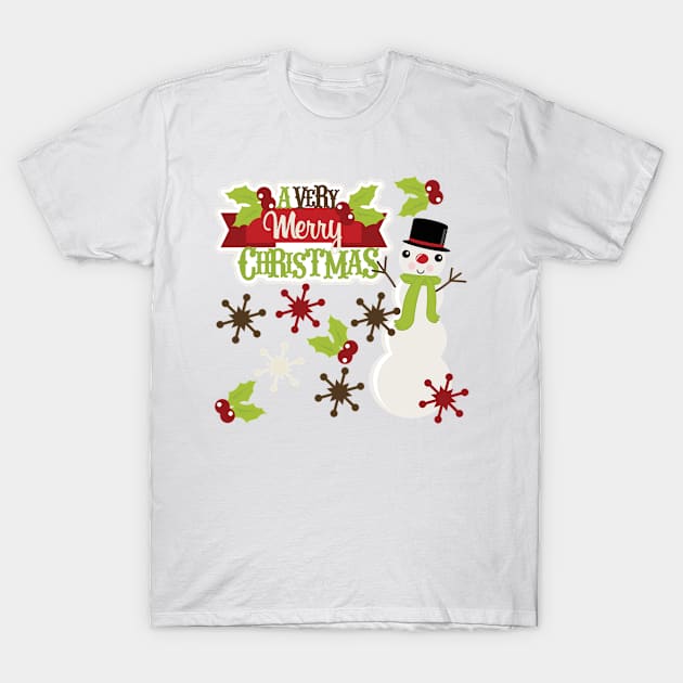 A very merry Christmas T-Shirt by LUCIFER